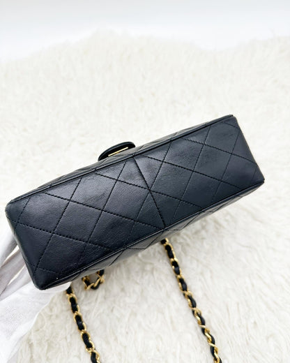 Chanel Lambskin Mini Square Classic Flap