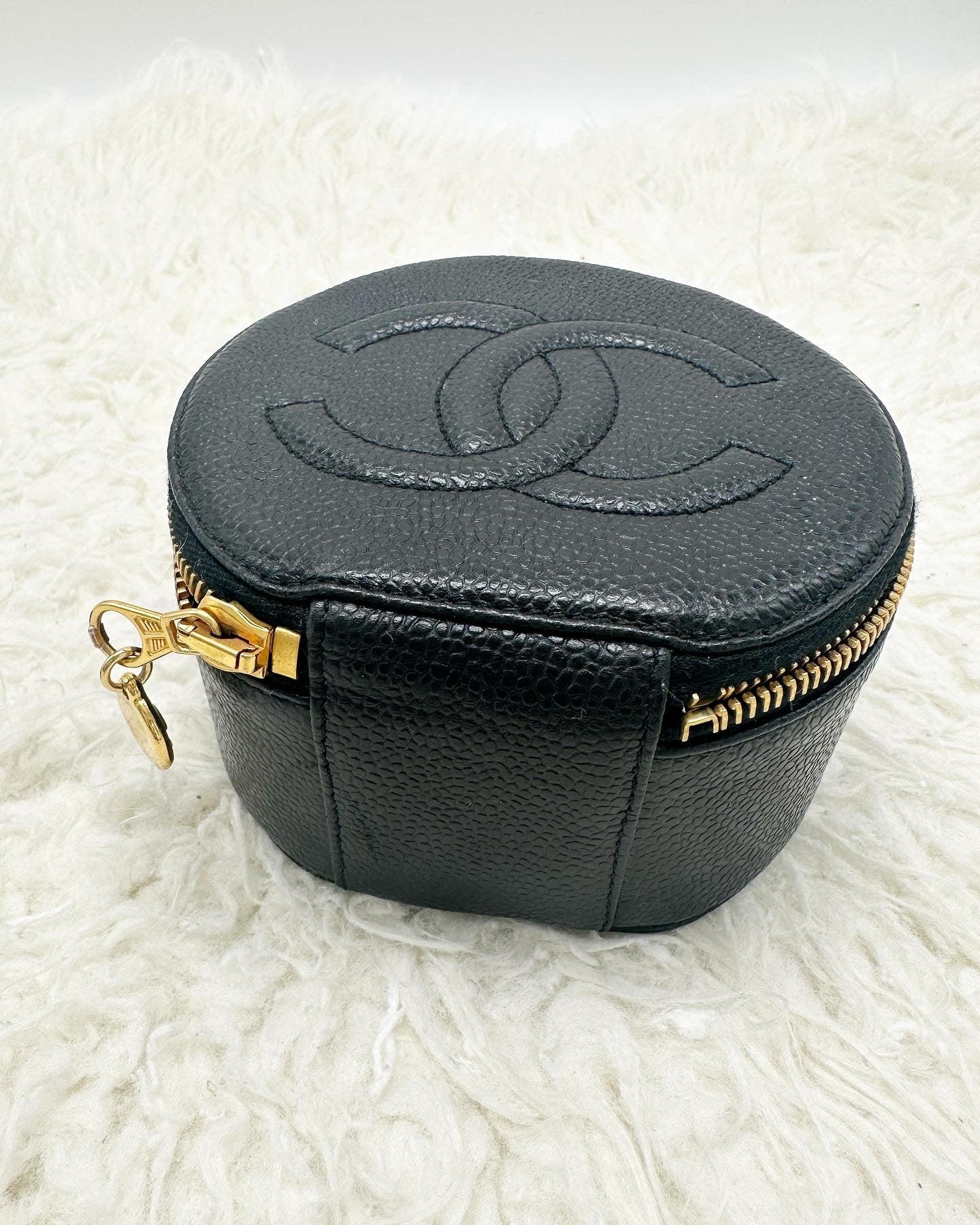Chanel Timeless Round Mini Vanity Case