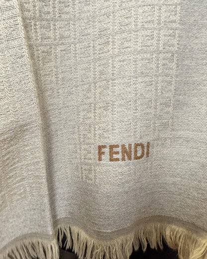 Fendi Zucchino FF Printed Scarf