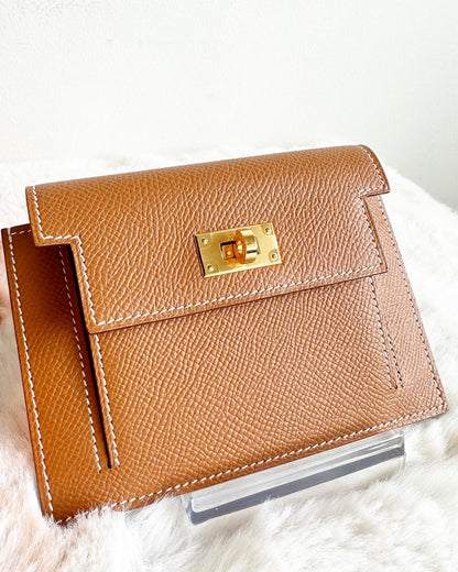 Hermes Kelly Pocket Compact Wallet