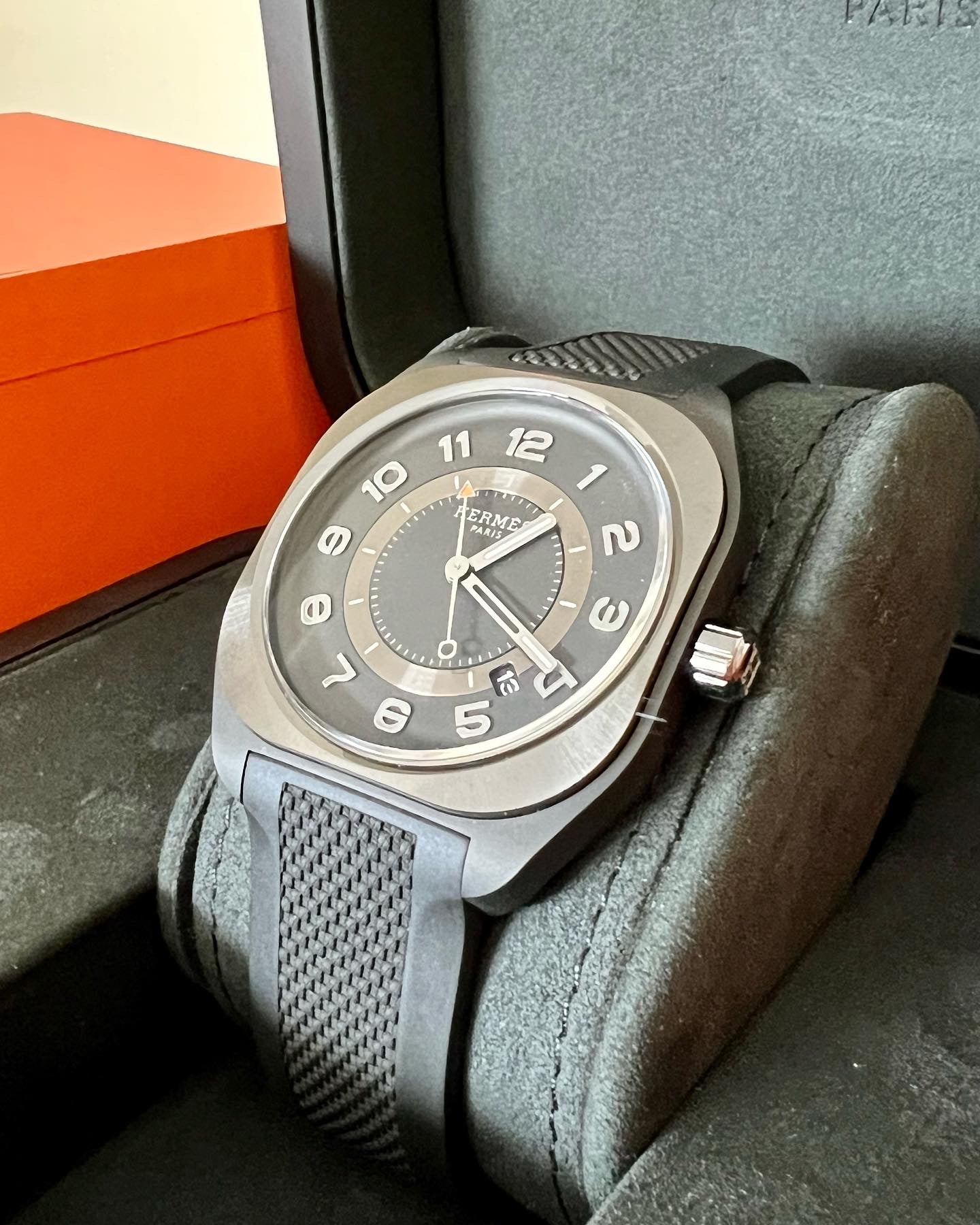 Hermes H08 Watch So Black Edition