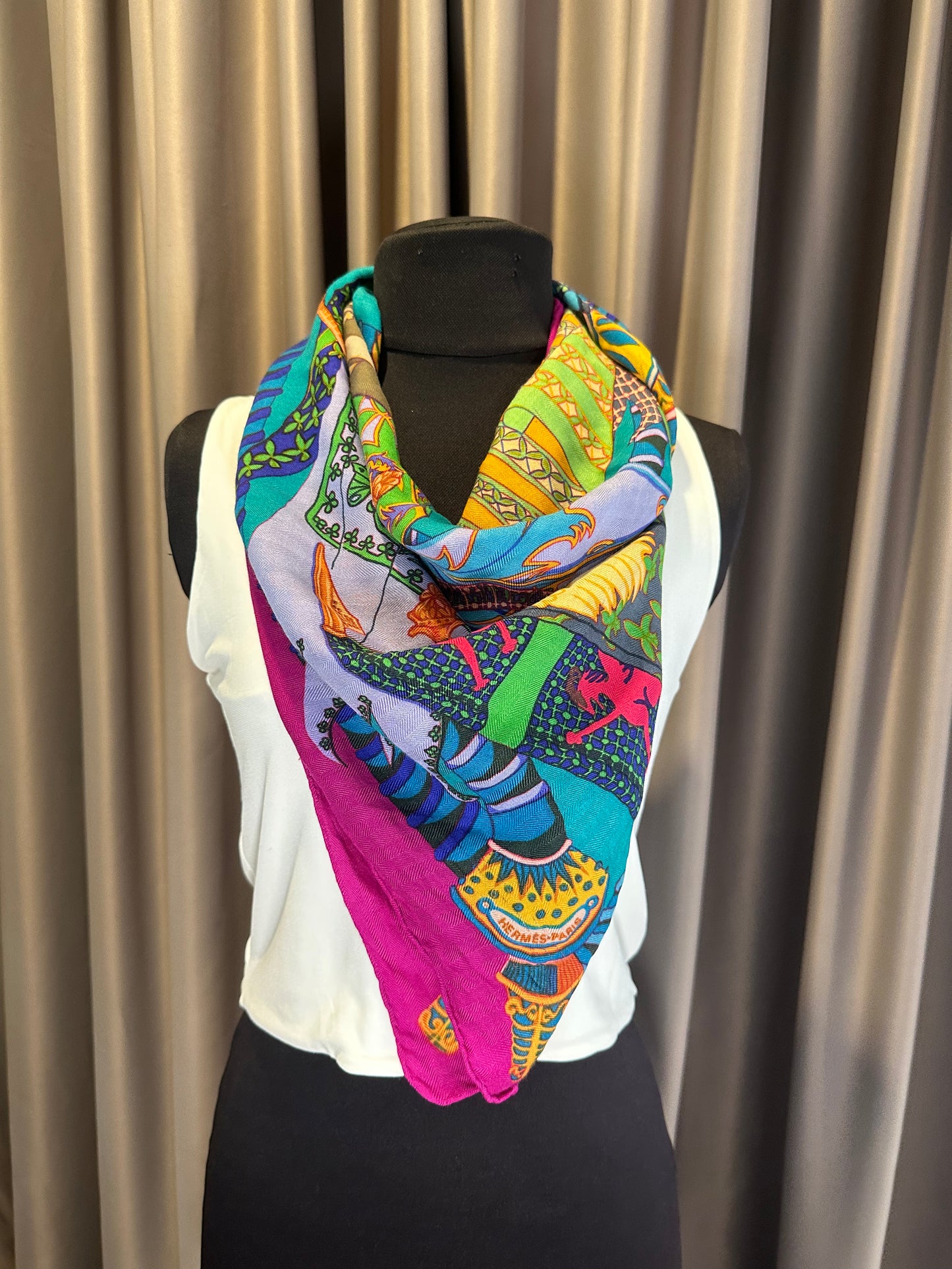 Hermes Cashmere Scarf