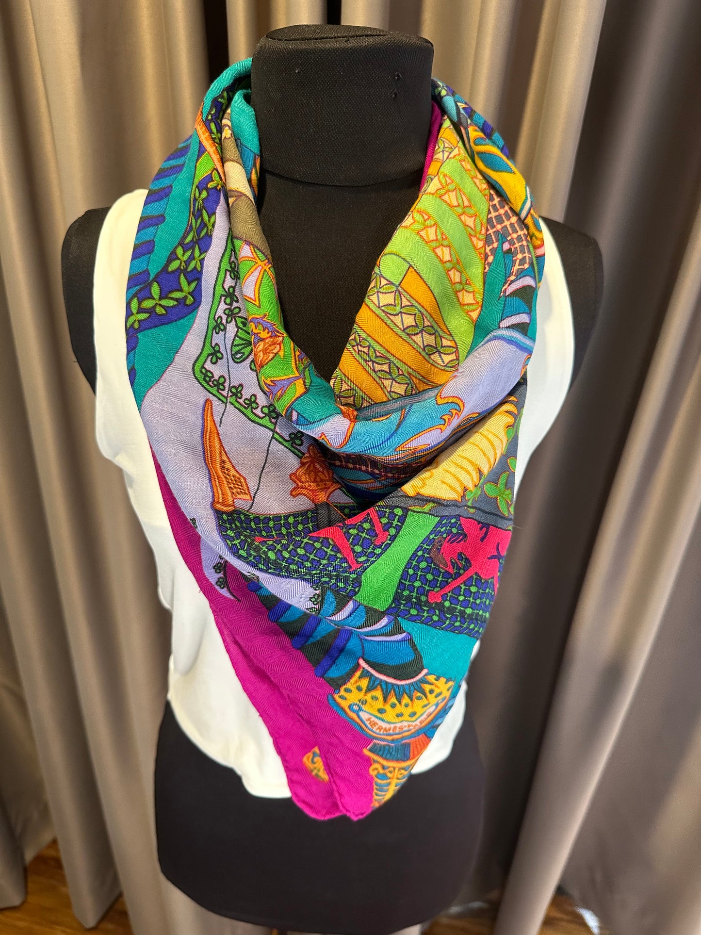 Hermes Cashmere Scarf