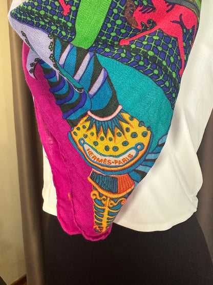 Hermes Cashmere Scarf