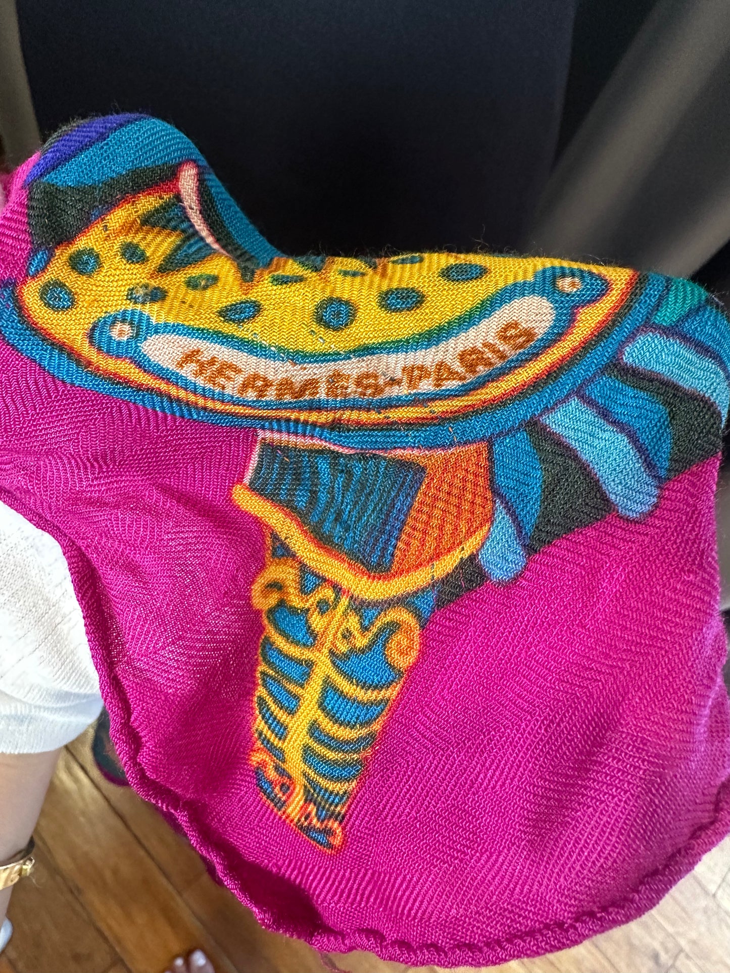 Hermes Cashmere Scarf